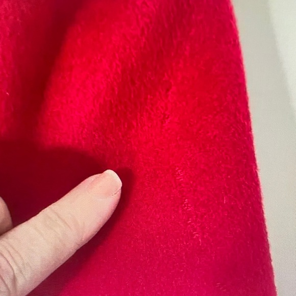 Liz Claiborne Vibrant Red Trench Coat - Picture 14 of 16